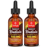 Santegra Rhodiola liposomale – bouteille montrant l'emballage et l'efficacité potentielle.