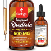 Santegra rhodiola liquide liposomal, meilleure biodisponibilité et énergie.