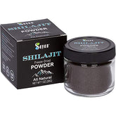 Sayan Poudre Shilajit Pure, texture fine et énergie naturelle au quotidien.