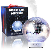 SCANDINORDICA boule disco diffuseur rotation: ambiance festive et zen à domicile.
