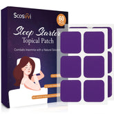 Patch Sommeil Scosvvi appliqué sur le bras pour une détente nocturne.