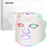 SDKWDH Masque lumière rouge, usage rapide à domicile pour un teint éclairé.