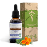 Extrait sans alcool Secrets of the Tribe pavot californien, bouteille pratique pour usage quotidien.