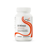 Bouteille Seeking Health B-Minus prête à intégrer la routine quotidienne et l'énergie potentielle.