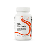 Skin Nutrients Seeking Health – bouteille et gélules pour le soutien de la peau.