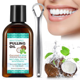 Sefudun huile de rinçage coco — blancheur naturelle et gencives saines.