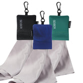 Chiffon microfibre SEIBER pour lunettes et écrans, nettoyage en douceur.