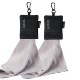 SEIBER chiffon microfibre pour lunettes avec pochette néoprène, nettoyage en douceur et pratique.
