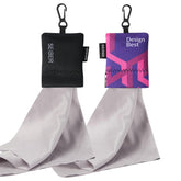Chiffon SEIBER en microfibre pour lunettes, nettoyage en douceur sans traces.