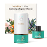 SenseFlow SF101 Pro, diffuseur aromathérapie plug‑in prêt à diffuser des arômes frais.