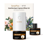 SenseFlow SF101 Pro diffuseur sans eau en fonctionnement, ambiance agréable et durable.