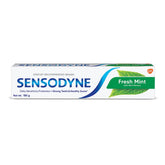 Sensodyne dentifrice sensibilité menthe fraiche emballage 150 g pour une fraîcheur durable.