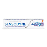 Sensodyne Relief Rapide: pack de 2 tubes, pratique pour l'hygiène quotidienne.