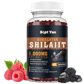 SEPT YAN Shilajit gommes framboise énergie au quotidien