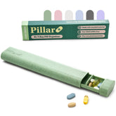 Sequence Pillar Plus—étui semainier vert sauge pour organiser vos pilules.