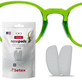 Setex Gecko Grip coussinets nasaux 0-6mm, adhérence élevée pour lunettes.