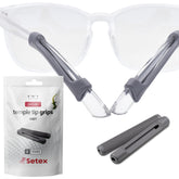 Setex Gecko Grip : embouts de branches offrant une adhérence renforcée pour lunettes.