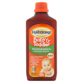Haliborange Seven Seas – bouteille de vitamines liquides pour un apport quotidien.