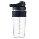 ShakeXpert gourde en verre 24oz avec grande ouverture pour ajouter des poudres.