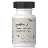 Shaklee MindWorks: bouteille-tablettes prête à l'usage quotidien et soutenant la concentration.