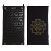 ShaktiMat acupression noir - vue d'ensemble pour relaxation et récupération.
