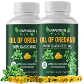 SHAPEINGIRL huile d'origan bio en bouteille, usage quotidien pratique.