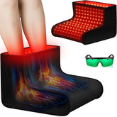 SHEVIEW thérapie lumière rouge pour les pieds, détente ciblée après l'effort.