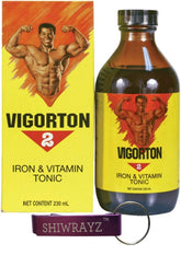 SHIWRAYZ Vigorton 2, bouteille 230 ml prête à l'emporter, énergie légère au quotidien