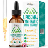 SilkinSurj gouttes drainage lymphatique - bouteille prête pour soutenir l'équilibre hydrique.