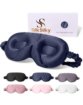 SilkSilky masque-sommeil au design tridimensionnel: confort sans pression et espace pour les yeux.