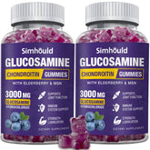 Simhould Gummies 3000mg, bouteille prête, soutien articulations au quotidien.