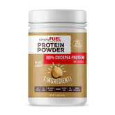 SimplyFUEL poudre protéinée pois chiche bio, texture neutre idéale pour smoothies.