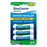 SinuCleanse inhalateur à vapeur portable pour des respirations facilitées en déplacement.