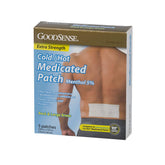 Patch chaud/froid GoodSense de Sioditin, menthol 5%, prêt à l emploi