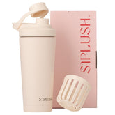 SIPLUSH Paradise Shaker, bouteille 24 oz, parfaite après l’entraînement pour des shakes frais.