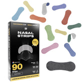 Skin Grip Strips emballage multi-couleurs: prêt pour votre routine nocturne.