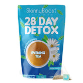 Thé du soir SkinnyBoost citron miel, boîte prête à infuser pour une routine detox.