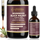 SKLIA gouttes liposomales absinthe: absorption améliorée pour soutien digestif rapide