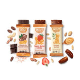 Barres Skout proteine organique variete 12-barres, snack pratique et sain.