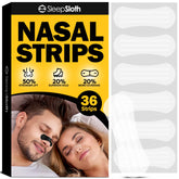 SleepSloth Bandes nasales – ouverture nasale pour une respiration fluide au coucher.
