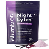 Slumber Night Lytes poudre-sommeil vanille hibiscus, favorise détente et hydratation avant le coucher