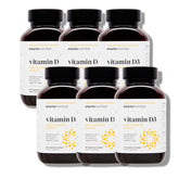 SmartenNutrition D3 K2 – bouteille vegan, étiquette claire utile.