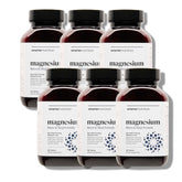 SMARTERNUTRITION Smarter Magnesium Complex — bouteille de comprimés, soutien potentiel à la relaxation et au sommeil