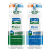 SmartMouth DDS Activated Clinical flacon 16oz, haleine fraîche durable après rinçage.