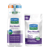 SmartMouth pack-shot montrant la boîte pratique pour l'hygiène buccale