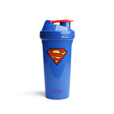 Gourde SmartShake Lite Superman bleue, 800 ml prête pour shakes protéinés quotidiens