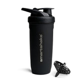Smartshake Reforce : bouteille inox 900 ml ouverte pour mélange fluide et rapide