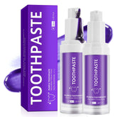 Smddx dentifrice violet brillance: éclaircit visuellement les taches et ravive l’éclat