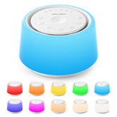 SMILEBOP bruit blanc et lumière nocturne portable pour sommeil calme et repos.