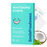 SmileFreshness Bandes blanchantes ensemble, sourire plus clair et pratique au quotidien.